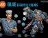 preview BLUE UNIFORM COLORS 3G / Набір фарб синього кольору для уніформи