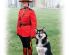 preview Royal Canadian Mounted Police officer with a dog