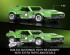 preview Коллекционная машинка-конструктор Hot Wheels Brick Shop Speed Custom ’68 Camaro (JFT16)