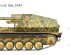 preview Scale model 1/72 SPG SD.KFZ.124 WESPE Italeri 7061