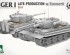 preview Збірна модель 1/35 Німецький танк Tiger I Sd.Kfz.181 Pz.Kpfw.VI Ausf.E (Late / Late Command) 2 в 1 з циммеритом Takom 2199