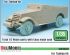 preview US M3A1 Scout car Sagged Wheel set ( for Tamiya 1/35)