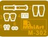 preview Збірна модель 1/35 Фігури Бойова група Хансена - Битва в Арденнах (4 фігури) MiniArt 53051