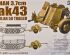 preview WWII German 3.7cm FlaK43 with Sd.Ah.58 Trailer