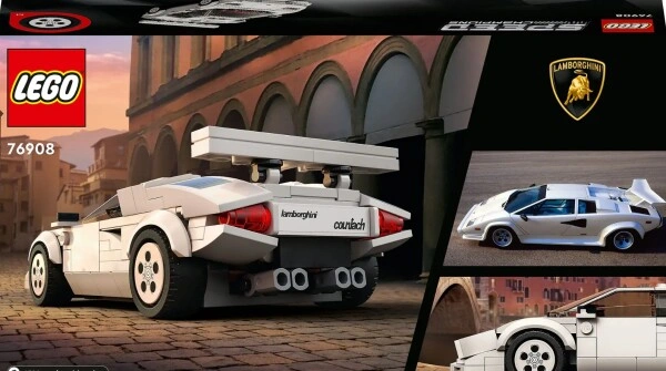 Конструктор LEGO Speed Champions Lamborghini Countach 76908 детальное изображение Speed Champions Lego