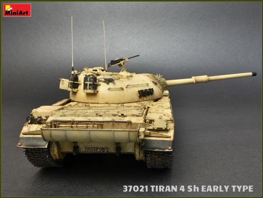 Збірна модель 1/35 Танк Tiran 4 Sh ранній тип з інтер'єром MiniArt 37021 детальное изображение Бронетехника 1/35 Бронетехника