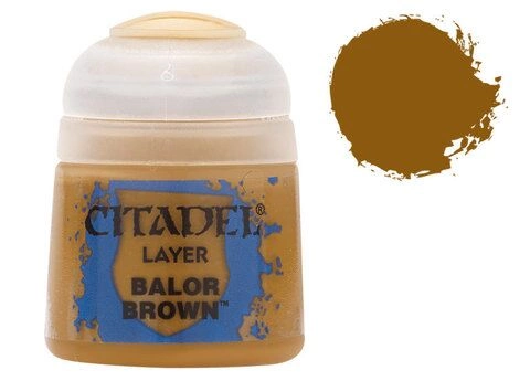 CITADEL LAYER: BALOR BROWN (12ML) детальное изображение Layer Citadel