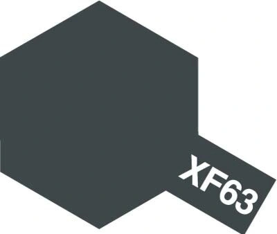 Alcohol-based acrylic paint German Grey Tamiya 10ml XF-63 детальное изображение Акриловые краски Краски