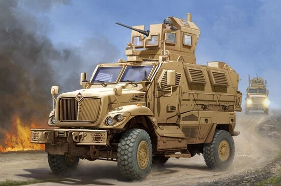 Сборная модель 1/16 Американская бронемашина MaxxPro MRAP Трумпетер 00931 детальное изображение Бронетехника 1/16 Бронетехника