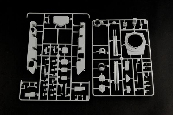 Scale model 1/35 German tank Neubaufahrzeug TYPE Ⅲ (Rheinmetall) Trumpeter 05529 детальное изображение Бронетехника 1/35 Бронетехника