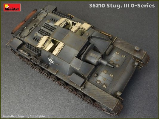 Scale model 1/35 self-propelled gun Stug.III 0-Series Miniart 35210 детальное изображение Бронетехника 1/35 Бронетехника