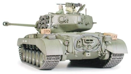 Збірна модель 1/35 Танк M26 Pershing (T26E3) Tamiya 35254 детальное изображение Бронетехника 1/35 Бронетехника