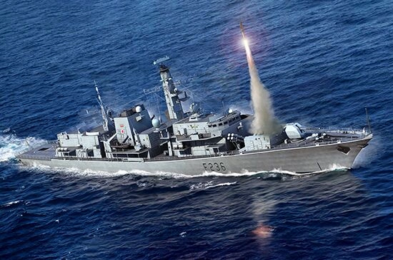 HMS TYPE 23 Frigate – Montrose(F236) детальное изображение Флот 1/700 Флот
