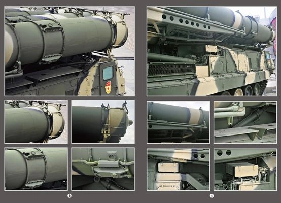 Збірна модель 1/35 ЗРК S-300V 9A83 Trumpeter 09519 детальное изображение Зенитно ракетный комплекс Военная техника