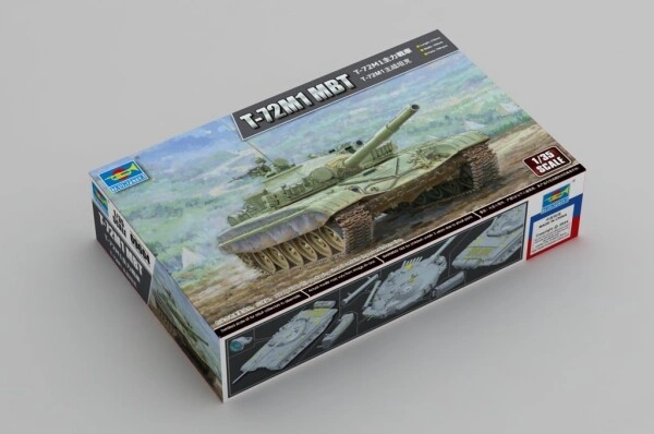 Сборная модель 1/35 Танк Т-72М1 Трумпетер 09604 детальное изображение Бронетехника 1/35 Бронетехника