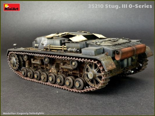 Scale model 1/35 self-propelled gun Stug.III 0-Series Miniart 35210 детальное изображение Бронетехника 1/35 Бронетехника