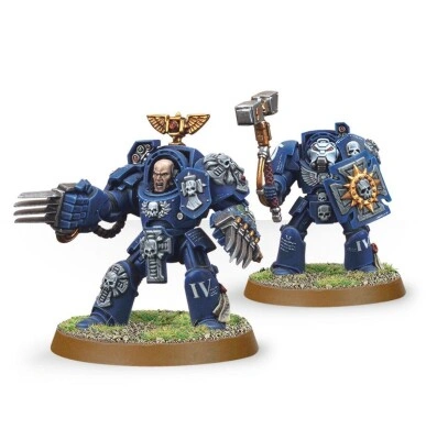 Игровой набор Warhammer 40000 - SPACE MARINES: TERMINATOR ASSAULT SQUAD детальное изображение Ультрамарины Космические Десантники