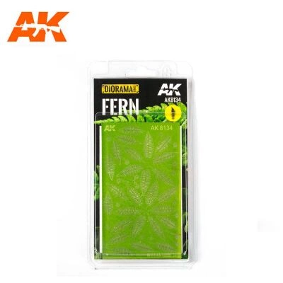 FERN 1/32 AND 1/35 / Листья папоротника детальное изображение Наборы деталировки Диорамы