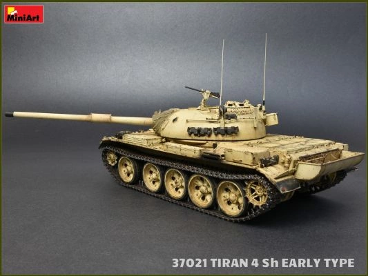 Збірна модель 1/35 Танк Tiran 4 Sh ранній тип з інтер'єром MiniArt 37021 детальное изображение Бронетехника 1/35 Бронетехника