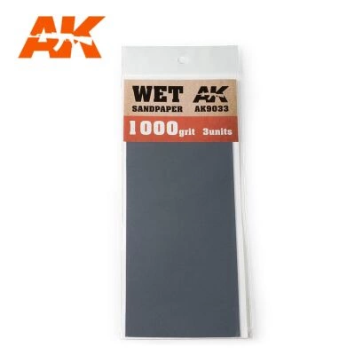 WET SANDPAPER 1000 / Наждачний папір для мокрого шліфування детальное изображение Наждачная бумага Инструменты