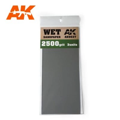 WET SANDPAPER 2500 / Наждачная бумага для мокрого шлифования детальное изображение Наждачная бумага Инструменты