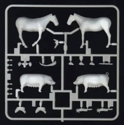 Scale model 1/35 Tamiya Livestock 35128 детальное изображение Фигуры 1/35 Фигуры