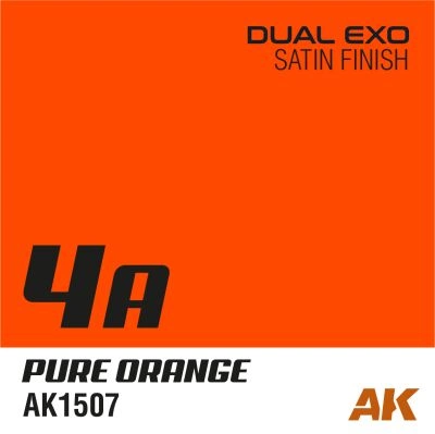 Dual exo 4a – pure orange 60ml детальное изображение AK Dual EXO Краски