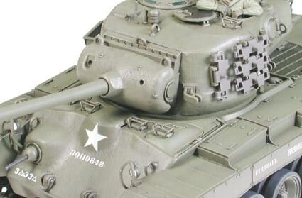 Збірна модель 1/35 Танк M26 Pershing (T26E3) Tamiya 35254 детальное изображение Бронетехника 1/35 Бронетехника