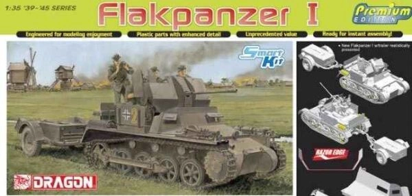 2cm Flak 38 auf Pz.Kpfw.I Ausf.A Flakpanzer I детальное изображение Бронетехника 1/35 Бронетехника