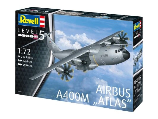 Транспортный самолет Airbus A400M &quot;Atlas&quot;  детальное изображение Самолеты 1/72 Самолеты