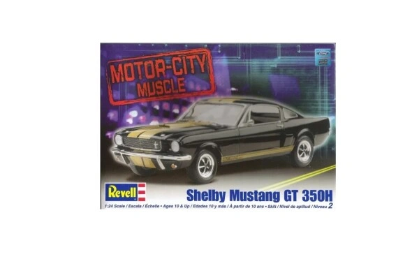 Scale model 1/24 Car 1966 Shelby GT350H Revell 12482 детальное изображение Автомобили 1/24 Автомобили