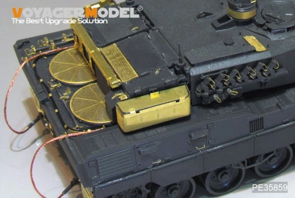 Modern German Leopard 2A7 Basic(MENG TS 35-027) детальное изображение Фототравление Афтермаркет