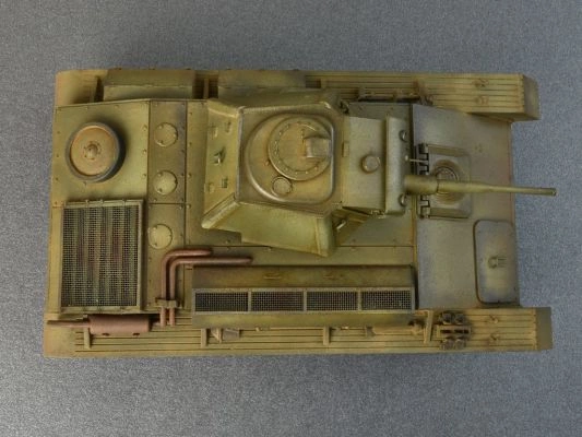 Soviet tank T-70M детальное изображение Бронетехника 1/35 Бронетехника