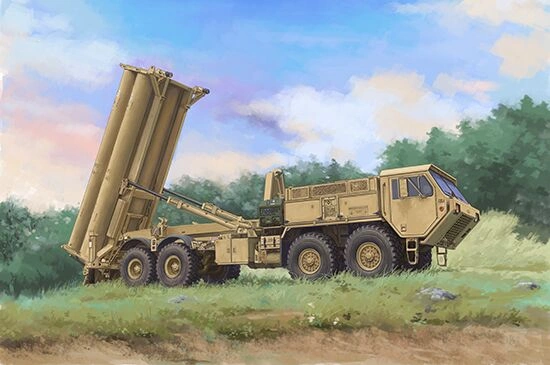 Сборная модель 1/72 Противоракетный комплекс (THAAD) Трумпетер 07176 детальное изображение Зенитно ракетный комплекс Военная техника