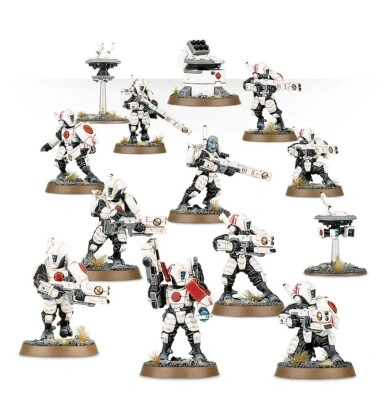 Игровой набор Warhammer 40000 - T’AU EMPIRE: FIRE WARRIORS детальное изображение Империя Тау Армии Ксеносов