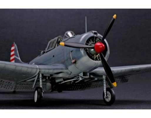 Сборная модель 1/32 Самолет ВМС США SBD-3 &quot;Dauntless&quot; MIDWAY Трумпетер 02244 детальное изображение Самолеты 1/32 Самолеты