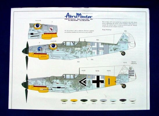 Збірна модель німецького Bf109 G-6 ранній тип детальное изображение Самолеты 1/24 Самолеты
