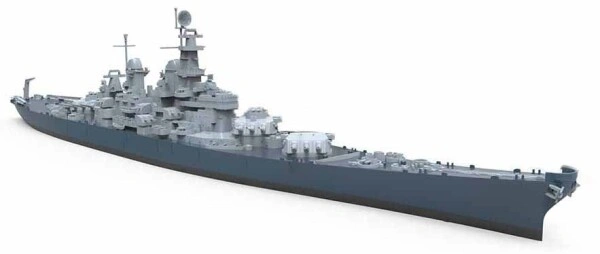 Збірна модель 1/700 Лінкор ВМС США &quot;Missouri&quot; BB-63 Meng PS-004 детальное изображение Флот 1/700 Флот