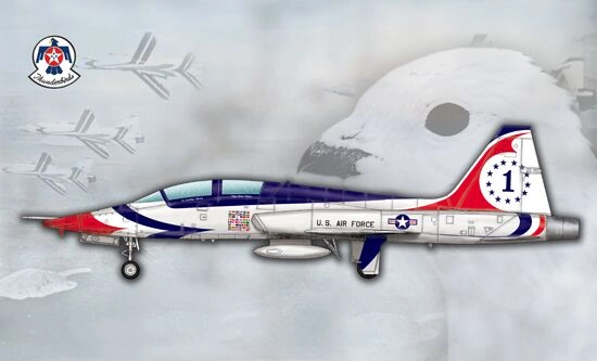T-38A Talon Thunderbird детальное изображение Самолеты 1/48 Самолеты
