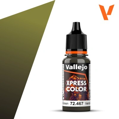 Acrylic paint - Camouflage Green Xpress Color Vallejo 72467 детальное изображение Xpress Color Vallejo