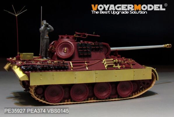 WWII German Panther A Late Version(MENG  TS-035) детальное изображение Фототравление Афтермаркет