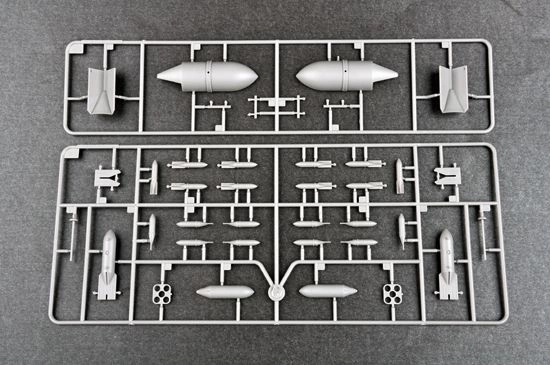 Збірна модель 1/24 Бомбардувальник Ju 87 Stuka Trumpeter 02420 детальное изображение Самолеты 1/24 Самолеты