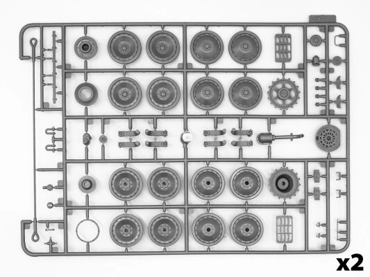 Збірна модель 1/35 Німецький танк Pz.Kpfw.V Panther Ausf.D ICM 35361 детальное изображение Бронетехника 1/35 Бронетехника