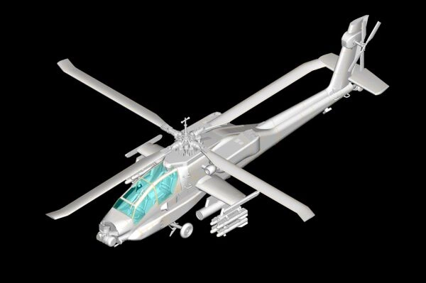 Ударний гелікоптер AH-64A  Apache детальное изображение Вертолеты 1/72 Вертолеты