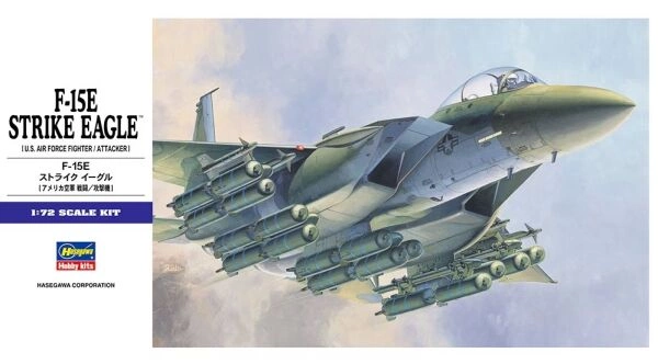 Сборная модель самолета F-15E STRIKE EAGLE E10 1:72 детальное изображение Самолеты 1/72 Самолеты