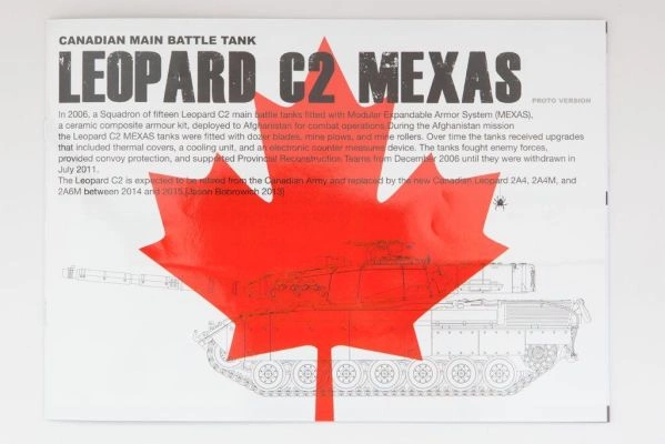 Canadian MBT Leopard C2 MEXAS детальное изображение Бронетехника 1/35 Бронетехника