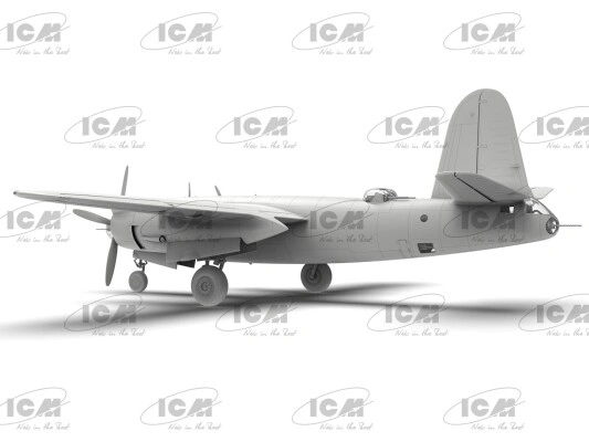 Збірна модель 1/48 Американський бомбардувальник B-26B Marauder ICM 48320 детальное изображение Самолеты 1/48 Самолеты