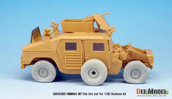 US HMMWV MT Flat tire set  детальное изображение Смоляные колёса Афтермаркет