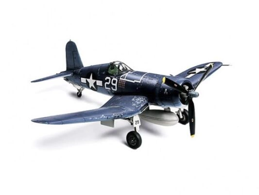 Сборная модель 1/72 Самолет VOUGHT F4U-1A CORSAIR Тамия 60775 детальное изображение Самолеты 1/72 Самолеты