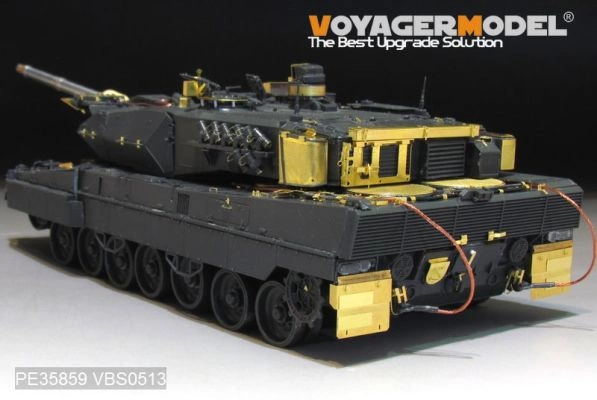 Modern German Leopard 2A7 Basic(MENG TS 35-027) детальное изображение Фототравление Афтермаркет